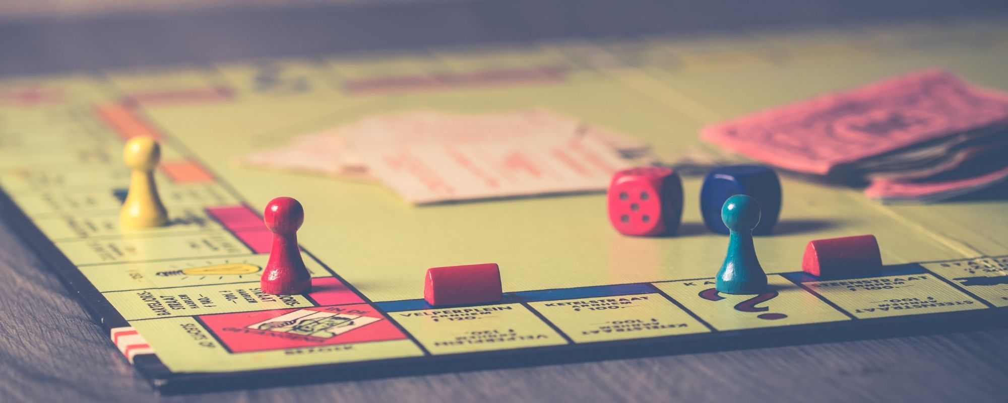 Un plateau de jeu de société