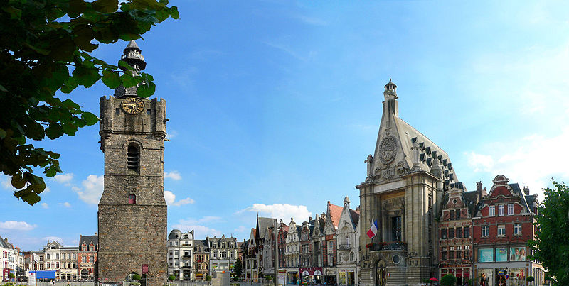 L'hôtel de ville de Béthune